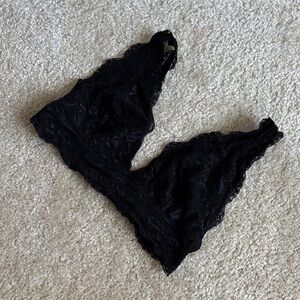 Urban Outfitters Black Lace Bralette